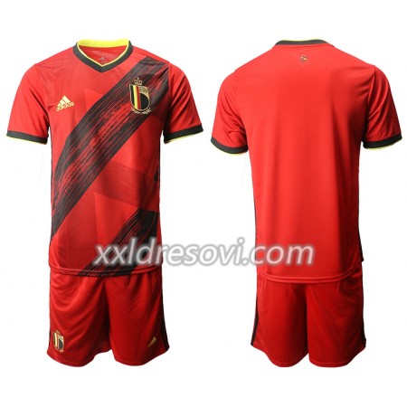 Belgija Domaći Dječji Komplet Dresovi za Nogomet Euro 2020 (+ kratke hlače)